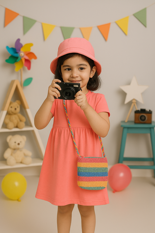Tea Pink Basic Frocks