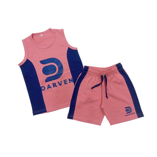 DARVEN Tea Pink Summer Dress
