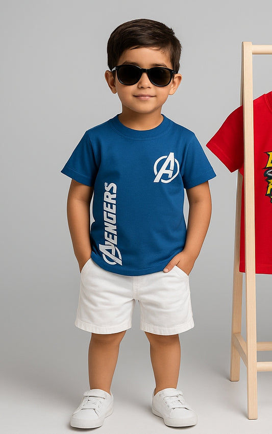 Blue Avenger Basic Tees